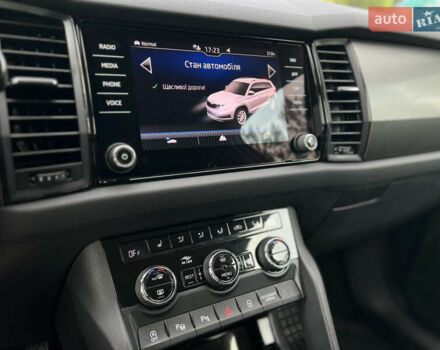 Серый Шкода Kodiaq, объемом двигателя 2 л и пробегом 181 тыс. км за 31500 $, фото 13 на Automoto.ua