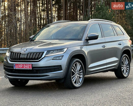 Серый Шкода Kodiaq, объемом двигателя 2 л и пробегом 181 тыс. км за 35399 $, фото 8 на Automoto.ua