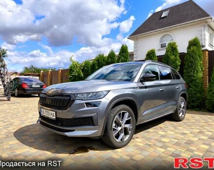 Серый Шкода Kodiaq, объемом двигателя 2 л и пробегом 73 тыс. км за 37000 $, фото 1 на Automoto.ua
