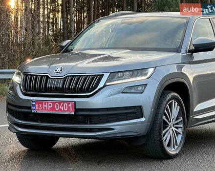 Серый Шкода Kodiaq, объемом двигателя 2 л и пробегом 181 тыс. км за 35399 $, фото 20 на Automoto.ua