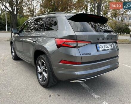 Серый Шкода Kodiaq, объемом двигателя 1.98 л и пробегом 75 тыс. км за 35700 $, фото 4 на Automoto.ua