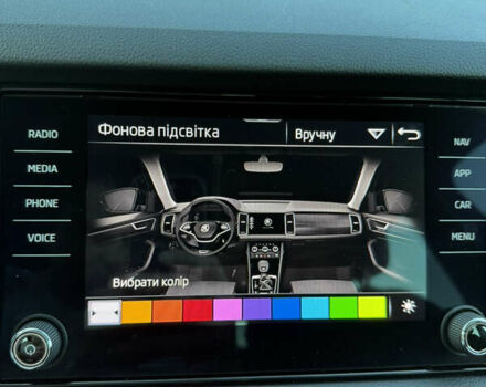 Сірий Шкода Kodiaq, об'ємом двигуна 2 л та пробігом 174 тис. км за 31999 $, фото 45 на Automoto.ua