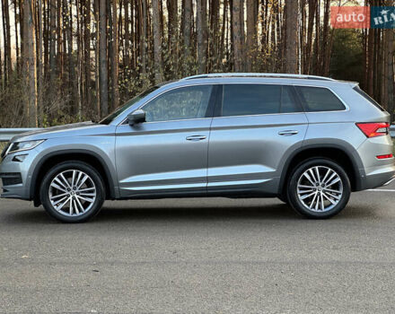 Серый Шкода Kodiaq, объемом двигателя 2 л и пробегом 181 тыс. км за 35399 $, фото 9 на Automoto.ua