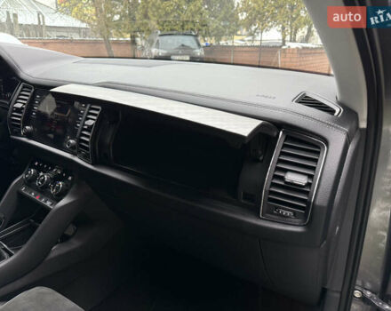 Серый Шкода Kodiaq, объемом двигателя 1.97 л и пробегом 185 тыс. км за 33499 $, фото 39 на Automoto.ua