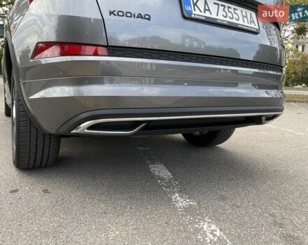 Серый Шкода Kodiaq, объемом двигателя 1.98 л и пробегом 75 тыс. км за 35700 $, фото 15 на Automoto.ua