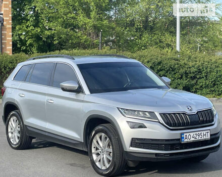 Сірий Шкода Kodiaq, об'ємом двигуна 2 л та пробігом 55 тис. км за 37999 $, фото 14 на Automoto.ua