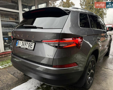 Серый Шкода Kodiaq, объемом двигателя 1.97 л и пробегом 185 тыс. км за 33499 $, фото 10 на Automoto.ua
