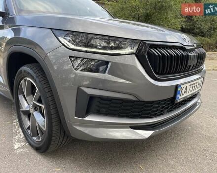 Серый Шкода Kodiaq, объемом двигателя 1.98 л и пробегом 75 тыс. км за 35700 $, фото 23 на Automoto.ua