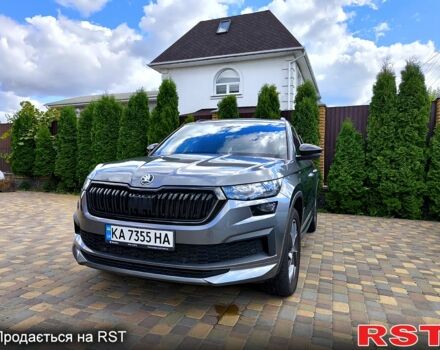 Серый Шкода Kodiaq, объемом двигателя 2 л и пробегом 73 тыс. км за 37000 $, фото 7 на Automoto.ua