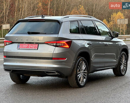 Серый Шкода Kodiaq, объемом двигателя 2 л и пробегом 181 тыс. км за 35399 $, фото 14 на Automoto.ua