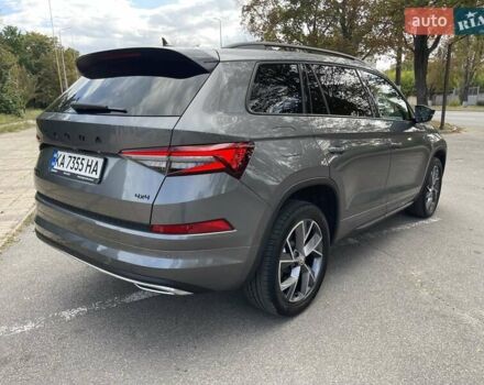 Серый Шкода Kodiaq, объемом двигателя 1.98 л и пробегом 75 тыс. км за 35700 $, фото 7 на Automoto.ua