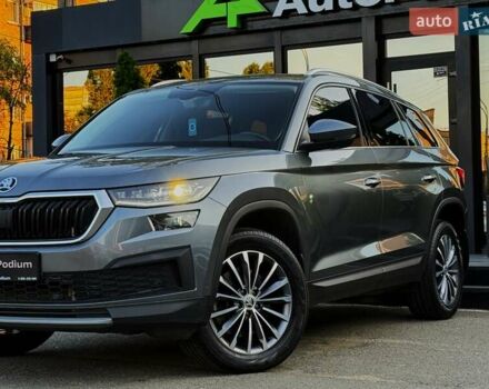 Серый Шкода Kodiaq, объемом двигателя 1.98 л и пробегом 36 тыс. км за 33699 $, фото 6 на Automoto.ua