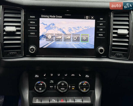 Серый Шкода Kodiaq, объемом двигателя 1.97 л и пробегом 185 тыс. км за 33499 $, фото 20 на Automoto.ua