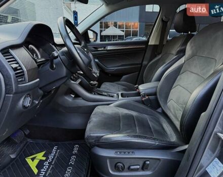 Серый Шкода Kodiaq, объемом двигателя 1.98 л и пробегом 36 тыс. км за 33699 $, фото 25 на Automoto.ua