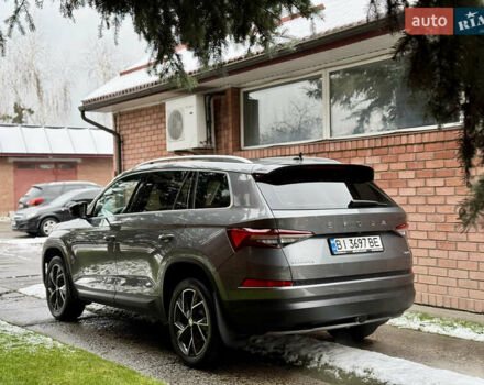 Серый Шкода Kodiaq, объемом двигателя 1.97 л и пробегом 185 тыс. км за 33499 $, фото 6 на Automoto.ua