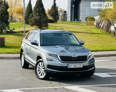 Серый Шкода Kodiaq, объемом двигателя 2 л и пробегом 6 тыс. км за 37999 $, фото 216 на Automoto.ua