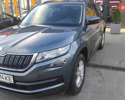 Серый Шкода Kodiaq, объемом двигателя 2 л и пробегом 19 тыс. км за 33200 $, фото 11 на Automoto.ua
