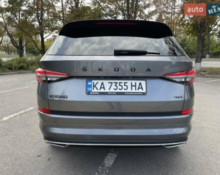Серый Шкода Kodiaq, объемом двигателя 1.98 л и пробегом 75 тыс. км за 35700 $, фото 5 на Automoto.ua