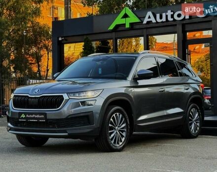 Серый Шкода Kodiaq, объемом двигателя 1.98 л и пробегом 36 тыс. км за 34900 $, фото 2 на Automoto.ua