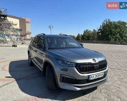 Серый Шкода Kodiaq, объемом двигателя 2 л и пробегом 25 тыс. км за 45000 $, фото 8 на Automoto.ua