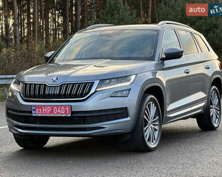 Серый Шкода Kodiaq, объемом двигателя 2 л и пробегом 181 тыс. км за 35399 $, фото 7 на Automoto.ua