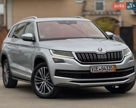 Серый Шкода Kodiaq, объемом двигателя 1.97 л и пробегом 177 тыс. км за 35999 $, фото 1 на Automoto.ua