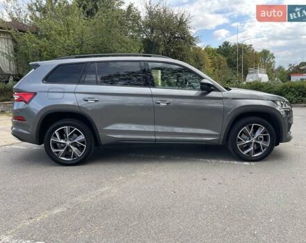 Серый Шкода Kodiaq, объемом двигателя 1.98 л и пробегом 75 тыс. км за 35700 $, фото 10 на Automoto.ua