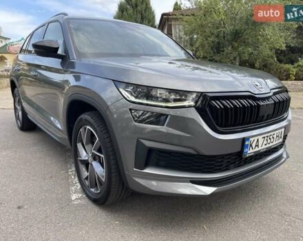 Серый Шкода Kodiaq, объемом двигателя 1.98 л и пробегом 75 тыс. км за 35700 $, фото 8 на Automoto.ua