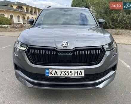 Серый Шкода Kodiaq, объемом двигателя 1.98 л и пробегом 75 тыс. км за 35700 $, фото 11 на Automoto.ua