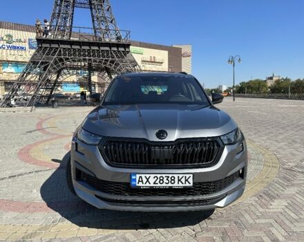 Серый Шкода Kodiaq, объемом двигателя 2 л и пробегом 25 тыс. км за 45000 $, фото 2 на Automoto.ua