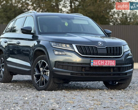 Сірий Шкода Kodiaq, об'ємом двигуна 2 л та пробігом 174 тис. км за 31999 $, фото 7 на Automoto.ua