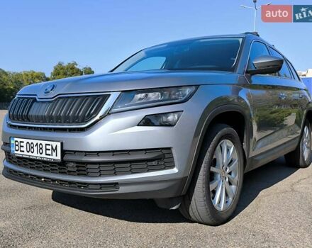 Серый Шкода Kodiaq, объемом двигателя 1.98 л и пробегом 112 тыс. км за 30787 $, фото 7 на Automoto.ua
