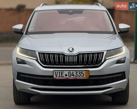 Серый Шкода Kodiaq, объемом двигателя 1.97 л и пробегом 177 тыс. км за 35999 $, фото 5 на Automoto.ua