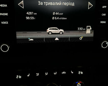 Серый Шкода Kodiaq, объемом двигателя 1.97 л и пробегом 82 тыс. км за 35250 $, фото 35 на Automoto.ua
