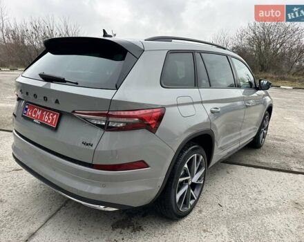 Серый Шкода Kodiaq, объемом двигателя 1.97 л и пробегом 188 тыс. км за 36950 $, фото 28 на Automoto.ua