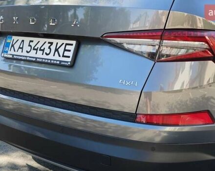 Серый Шкода Kodiaq, объемом двигателя 2 л и пробегом 86 тыс. км за 33700 $, фото 15 на Automoto.ua