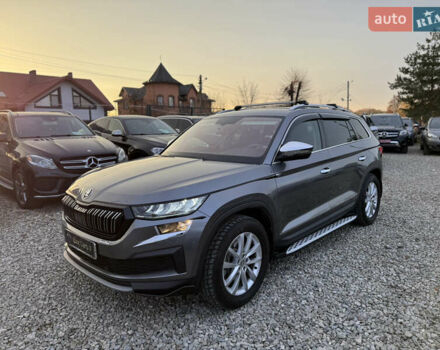 Серый Шкода Kodiaq, объемом двигателя 1.98 л и пробегом 64 тыс. км за 34500 $, фото 5 на Automoto.ua