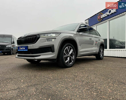 Серый Шкода Kodiaq, объемом двигателя 1.97 л и пробегом 181 тыс. км за 35500 $, фото 1 на Automoto.ua