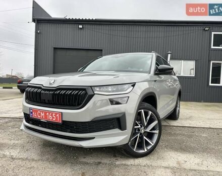 Серый Шкода Kodiaq, объемом двигателя 1.97 л и пробегом 188 тыс. км за 36950 $, фото 2 на Automoto.ua