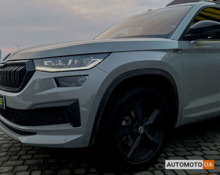 Серый Шкода Kodiaq, объемом двигателя 2 л и пробегом 34 тыс. км за 52500 $, фото 9 на Automoto.ua
