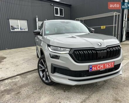 Серый Шкода Kodiaq, объемом двигателя 1.97 л и пробегом 188 тыс. км за 36950 $, фото 6 на Automoto.ua
