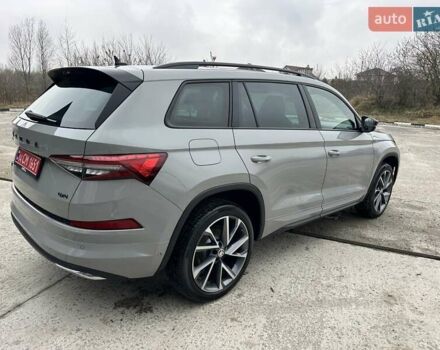 Серый Шкода Kodiaq, объемом двигателя 1.97 л и пробегом 188 тыс. км за 36950 $, фото 27 на Automoto.ua