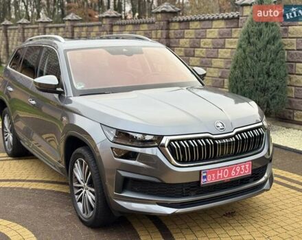 Серый Шкода Kodiaq, объемом двигателя 1.97 л и пробегом 83 тыс. км за 42900 $, фото 28 на Automoto.ua