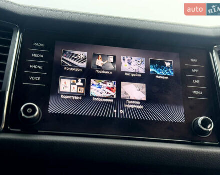 Сірий Шкода Kodiaq, об'ємом двигуна 2 л та пробігом 220 тис. км за 31200 $, фото 81 на Automoto.ua