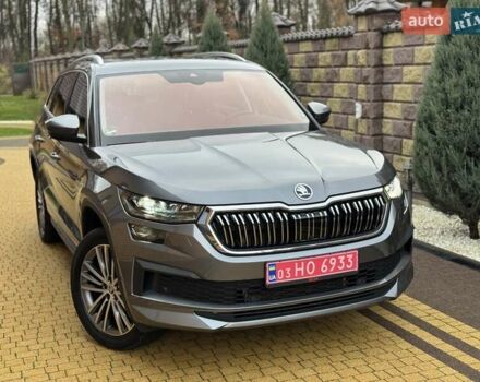 Серый Шкода Kodiaq, объемом двигателя 1.97 л и пробегом 83 тыс. км за 42900 $, фото 7 на Automoto.ua