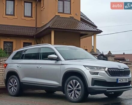 Серый Шкода Kodiaq, объемом двигателя 1.97 л и пробегом 106 тыс. км за 37700 $, фото 5 на Automoto.ua