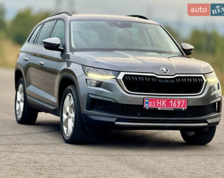 Сірий Шкода Kodiaq, об'ємом двигуна 2 л та пробігом 220 тис. км за 31300 $, фото 24 на Automoto.ua