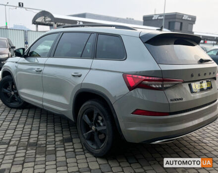 Серый Шкода Kodiaq, объемом двигателя 2 л и пробегом 34 тыс. км за 52500 $, фото 5 на Automoto.ua