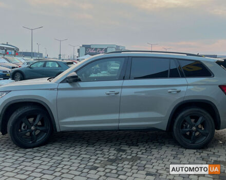 Серый Шкода Kodiaq, объемом двигателя 2 л и пробегом 34 тыс. км за 52500 $, фото 4 на Automoto.ua