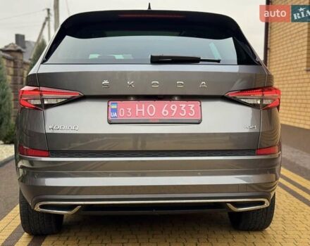 Серый Шкода Kodiaq, объемом двигателя 1.97 л и пробегом 83 тыс. км за 42900 $, фото 11 на Automoto.ua